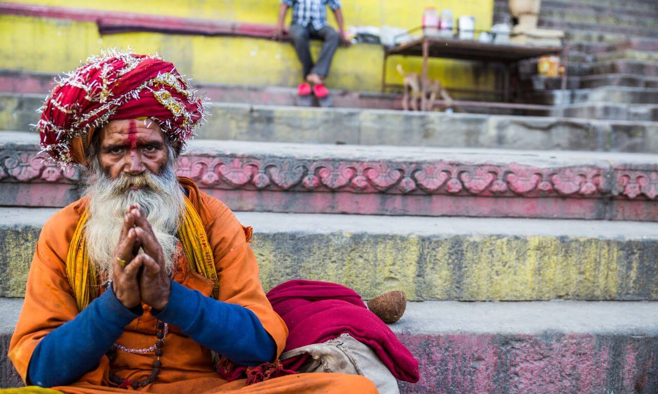 India_Varanasi_Santone_India spirituale